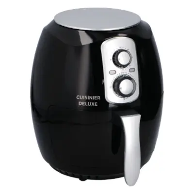 Cuisinier Deluxe Airfryer - 3.6L - 80 bis 200 °C - Timer bis zu 60 Min - 1400W