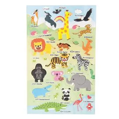 Paper Poetry 3D Sticker Zoo