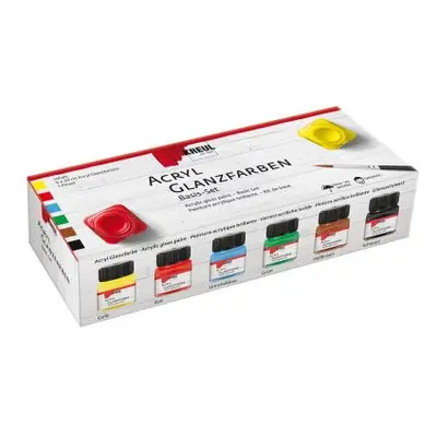 Hobby Line Creativ Set Acryl Glanzlack 6x20ml