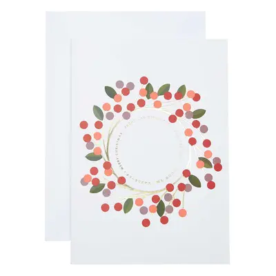 Paper Poetry Kartenset Kranz A5