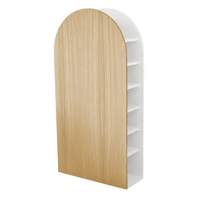 JUBI schmaler Schuhschrank 65x25cm Weiß