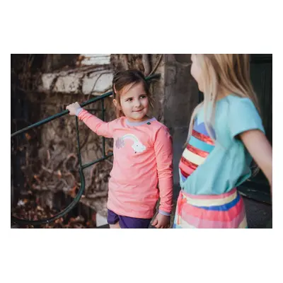 Hello Rainbow T Coral