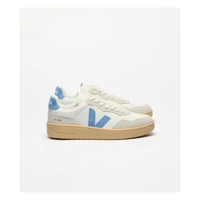 V-90 Leather Extra White Aqua Natural