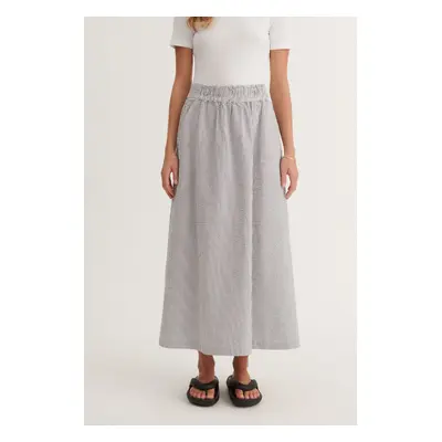 Asta Skirt Bright White/Sky Captain