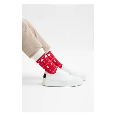 Bio Socken X-Mas Rot