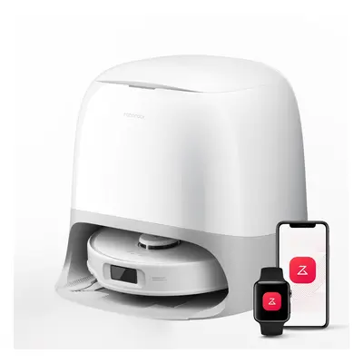 Roborock Qrevo Curv S5X Saugroboter mit DuoDivide® Hauptbürste und Mul