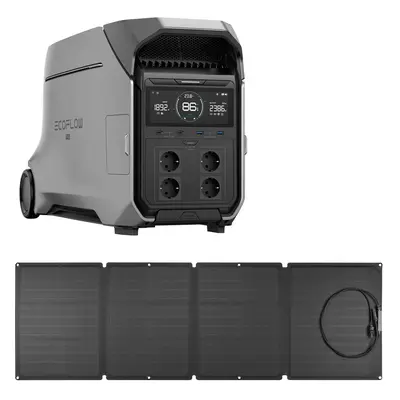 EcoFlow DELTA Pro Set mit EcoFlow 400W Solarpanel