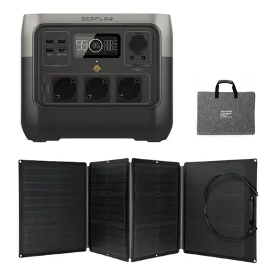 EcoFlow River Pro 768Wh Portable Powerstation mit 110W Solarpanel