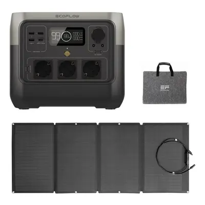 EcoFlow River Pro 768Wh Portable Powerstation mit 160W Solarpanel