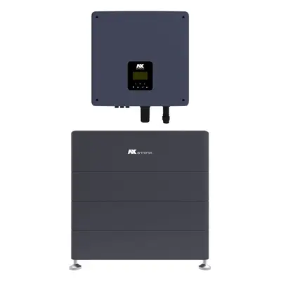 a-TroniX AX 4,6kW-1ph Hybrid Wechselrichter und 11,52kWh Speicher