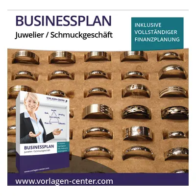 Businessplan-Paket Juwelier  Schmuckgeschäft