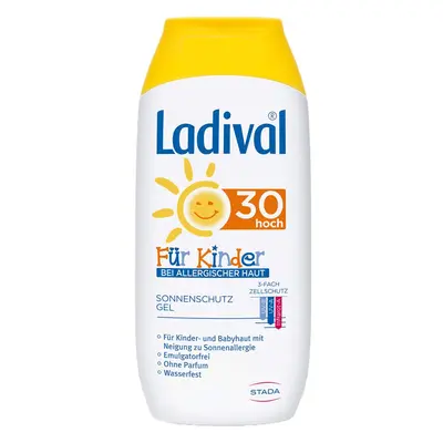 Ladival Kinder allergische Haut Gel Lsf 30 200 ml