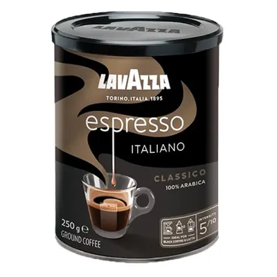 Lavazza - Espresso Italiano Classico Gemahlener Kaffee (Dose) - 250g