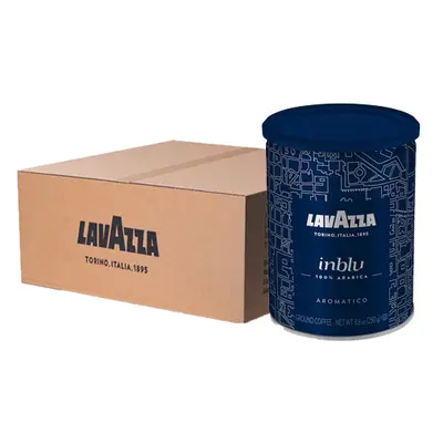 Lavazza - In Blu Gemahlener kaffee (Dose) - 12x 250g