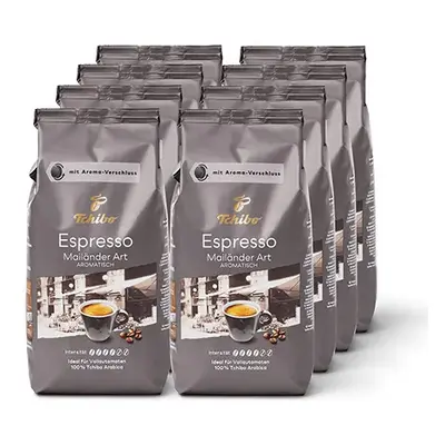 Tchibo - Espresso Mailänder Art Bohnen - 8x 1 kg
