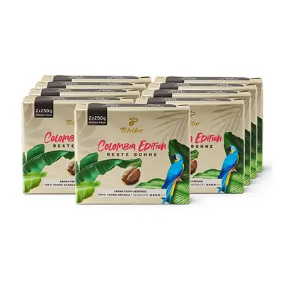 Tchibo - Beste Bohne Colombia Edition Gemahlen - 9x 500g (2x 250g)