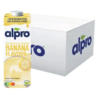 Alpro - Sojadrink Banane - 4x 1ltr