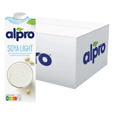 Alpro - Sojadrink Light - 4x 1ltr
