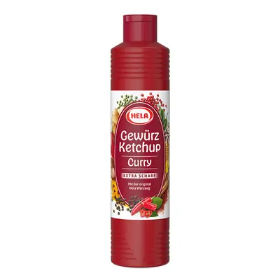 Hela - Curry-Gewürz-Ketchup extra scharf - 800ml
