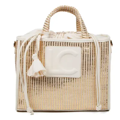 Lola Casademunt Damentaschen, Toilettenartikel und Koffer KLEINE TASCHE MIT METALLISCHEM BAST-EF