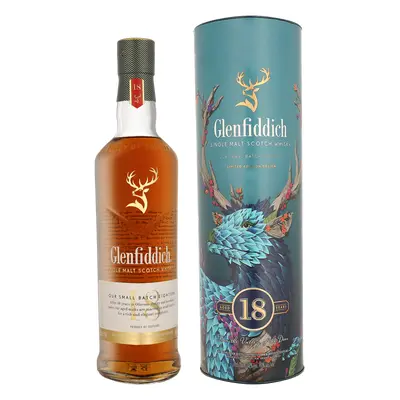 Glenfiddich 18 Years Limited Festive Design 0.70 liter Whisky Geschenkverpackung