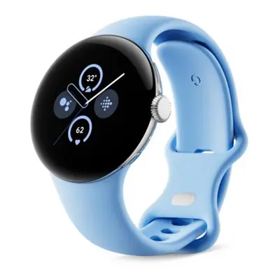 Google Pixel Watch 2 WiFi-silber bay | Smartwatch | Schlafverhalten | AMOLED - 320 ppi | Wear OS