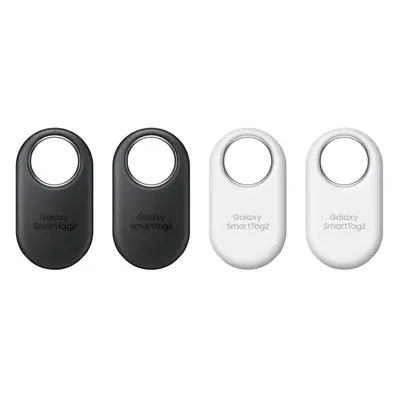 Samsung SmartTag 2 EI-T5600 (4er Pack), 2x black + 2x white | AR-Suchfunktion | SmartThings Find