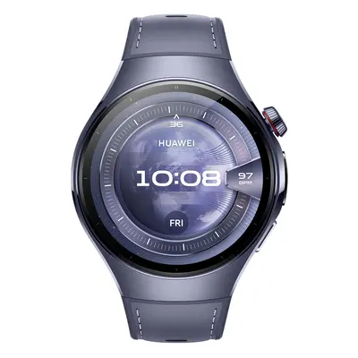 HUAWEI WATCH 5 grey-purple | Smartwatch | Kompatibel mit iOS und Android | Ultra-long Battery Li