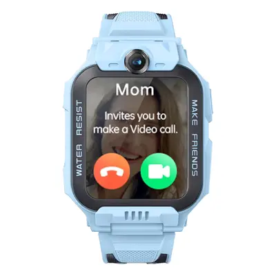 imoo Watch Z7 Blau | Kindersmartwatch | Video- und Sprachanrufe | IPX8 | Unterrichtsmodus | Spor