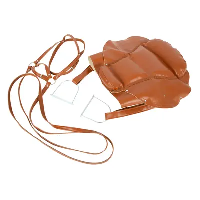 Smallfoot Sattel und Zaumzeug-Set Holzpferd 11906 braun | ab 3 Jahre | Outdoor | Zaumzeug | Satt