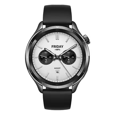 Xiaomi Watch S4 schwarz | Smartwatch | Kompatibel mit Android & iOS | Bluetooth 5.3 | spritzwass