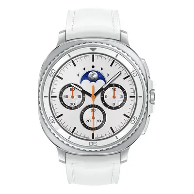 Samsung Watch8 Classic weiß | Smartwatch | 1.3" Super AMOLED | Edelstahl | 64 GB Speicher | Blue