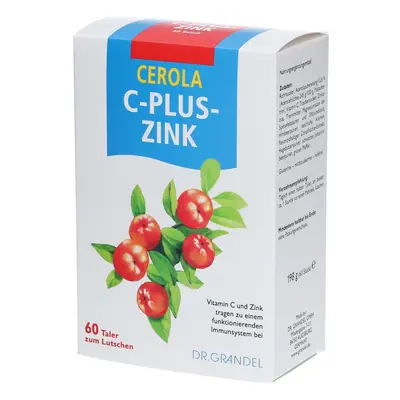 Cerola C plus Zink Taler Grandel 60 St Bonbons