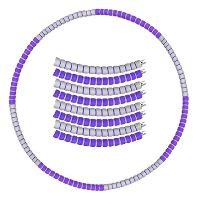 Sport-Knight® Hula Hoop Edelstahl-Reifen Lila 1 St