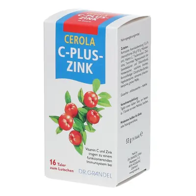 Cerola C plus Zink Taler Grandel 16 St Bonbons