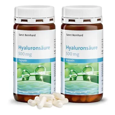 Sanct Bernhard Hyaluronsäure-Kapseln 500 mg 2x90 St Kapseln