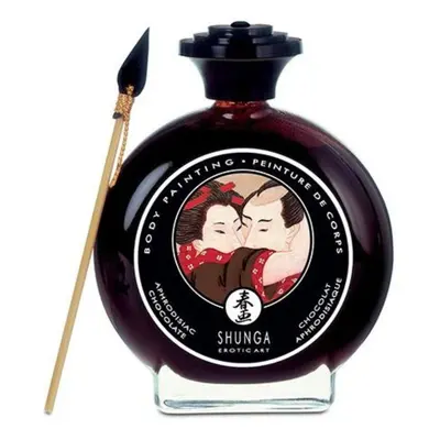 Essbare Körperfarbe Schokolade | Mit aphrodisierender Wirkung Shunga 100 ml Flakon