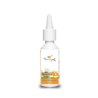 I love my cat Hochwertige Pflegeprodukt für Katzen - Anti-Ohrenmilben Tropfen 50 ml Ohrentropfen