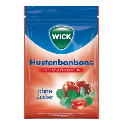 Wick Wildkirsche & Eukalyptus Bonbons o.Zucker Btl 72 g