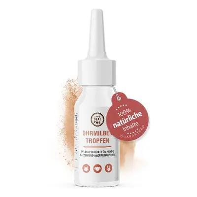 Lolo & Max - Ohrmilben Tropfen für Haus- und Stalltiere 40 ml Ohrentropfen