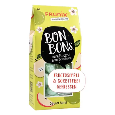 Saurer Apfel - Fruchtbonbons ohne Fructose, 90g 1 St Bonbons
