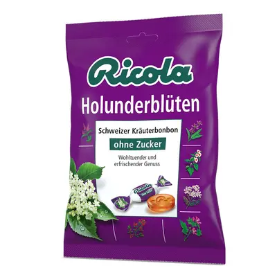 Ricola o.Z.Beutel Holunderblüten Bonbons 75 g