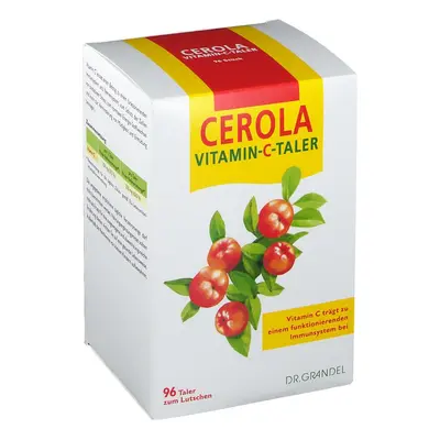 Cerola Vitamin C Taler Grandel 96 St Bonbons