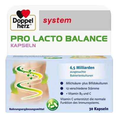 Doppelherz Pro Lacto Balance system Kapseln 30 St