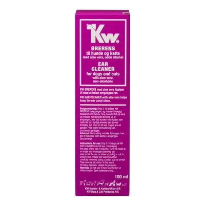 KW Ohrenreiniger mit Aloe Vera für Hunde & Katzen 100 ml Ohrentropfen