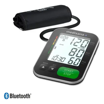 Medisana BU 570 connect Oberarm-Blutdruckmessgerät - Blutdruck und Pulsmessung mit Bluetooth 1 S