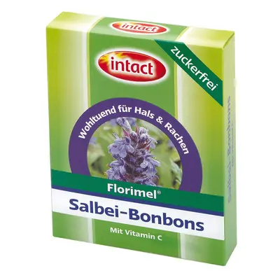 Florimel Salbeibonbons m.Vitamin C zuckerfrei 40 g Bonbons