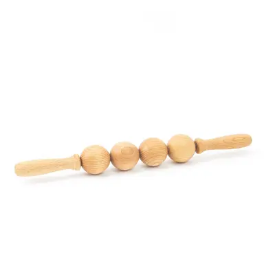 Tuuli Anti Cellulite Massagegerät Massageroller Roller mit Griff Maderotherapie aus Holz 1 St