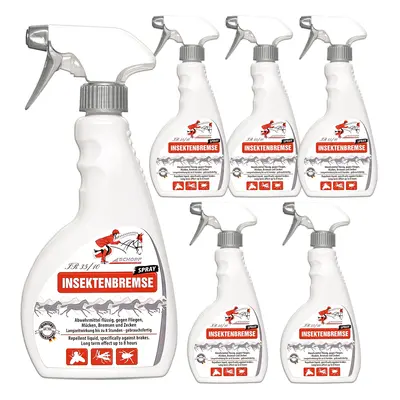 Silberkraft Insekten-Abwehrspray für Pferde 6x500 ml Spray