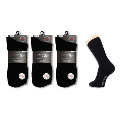 Sobi Herren Diabetiker Socken o. Gummi 3 St